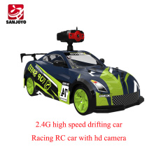 Novo produto de Alta Velocidade RC Carro 2.4G 1/14 Corrida deriva carro com câmera 0.3MP HD SJY-181401